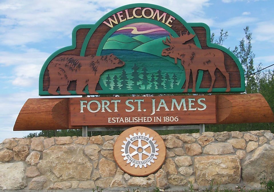 Sandblasted Signs - Fort St James